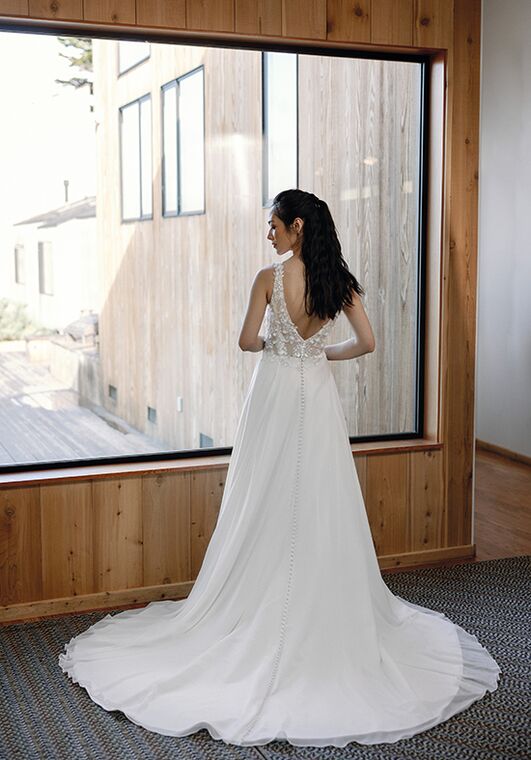 Adore by Justin Alexander Meadow A-Line Wedding Dress - 4