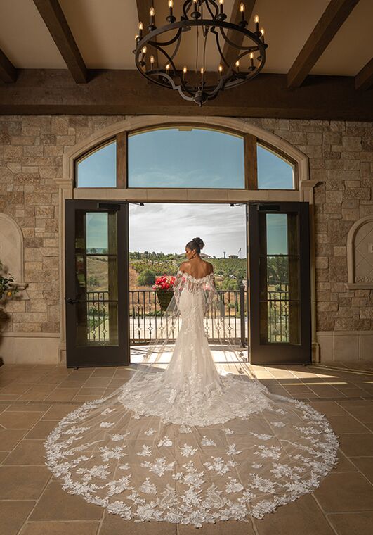 KITTY CHEN GEMMA, H2532 Fit-and-Flare Wedding Dress - 5