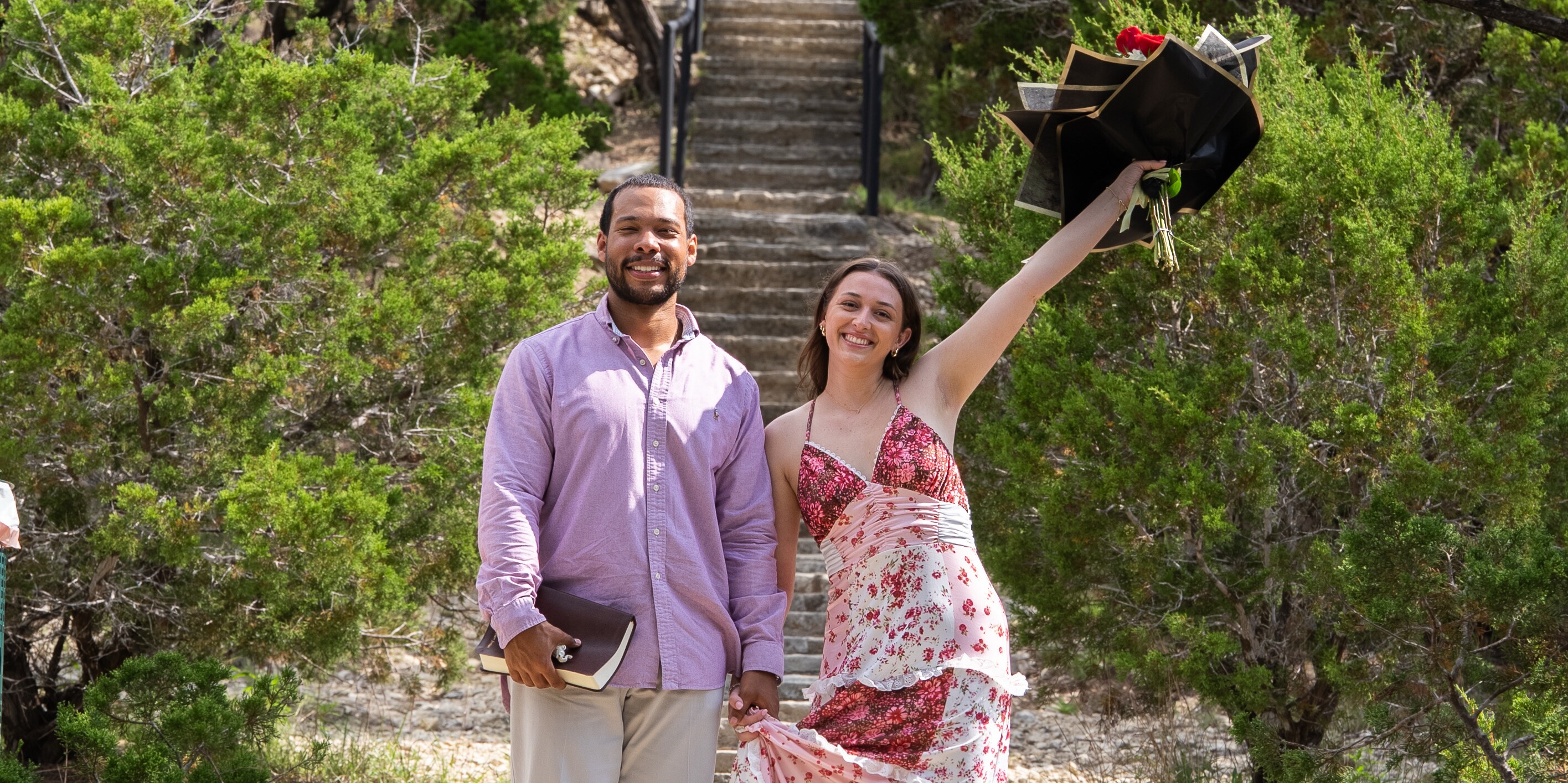 George & Caitlin Home Page Banner
