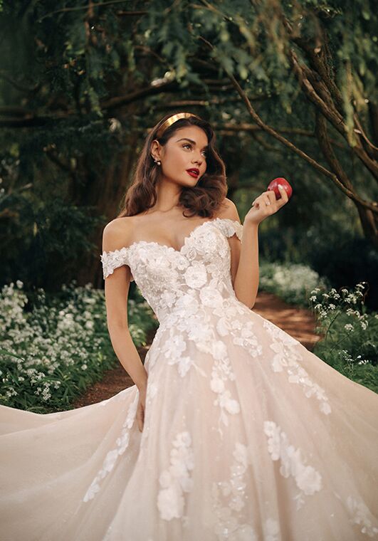 Disney Fairy Tale Weddings SnowWhite - DP407 Ball Gown Wedding Dress - 5
