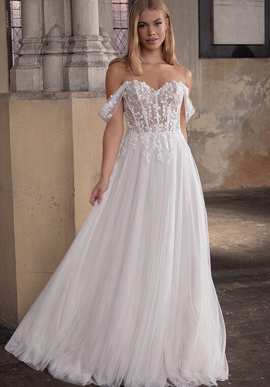 Adore by Justin Alexander Leia A-Line Wedding Dress - 4