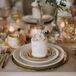Mini Wedding Cakes Served As Place Cards