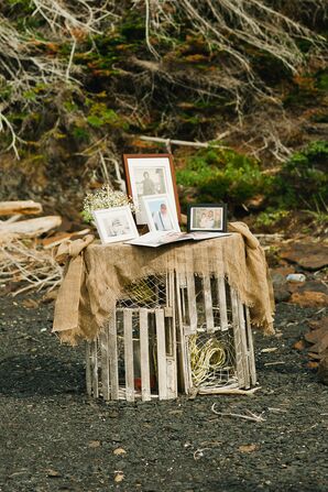 Wooden Lobster Trap Decor