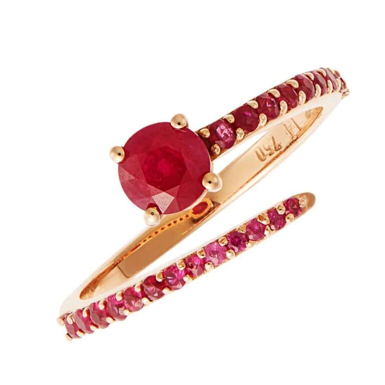 Ileana Makri Grass Seed Engagement Ring