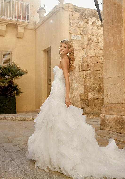 Sincerity Bridal 44501 Mermaid and Trumpet Wedding Dress - 3