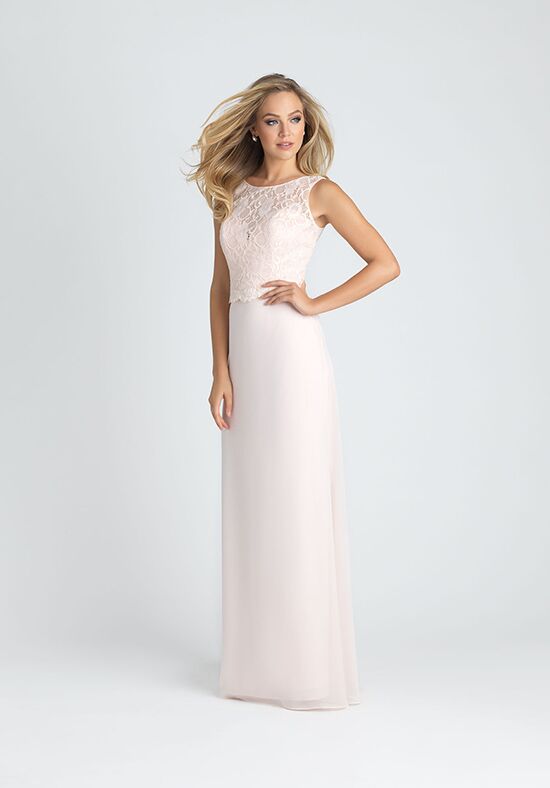 Allure Bridesmaids 1530T Bateau Bridesmaid Dress - 1