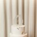 Modern Geode Wedding Cake Topper