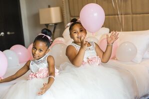 Flower Girls for Wedding at The University of Maryland