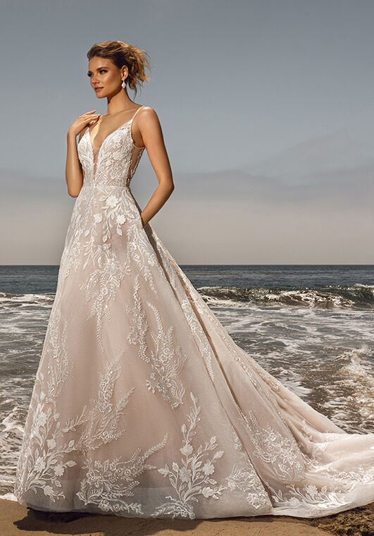 KITTY CHEN KAT, H2136 A-Line Wedding Dress - 3