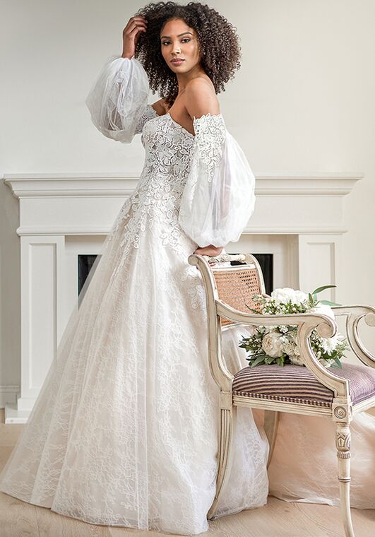 Jasmine Couture T232058X A-Line Wedding Dress - 3