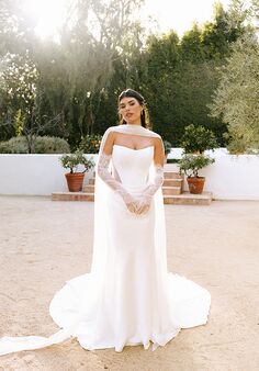 Stella York SY8161 Column Wedding Dress