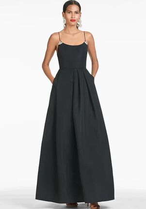 Sachin & Babi Gwen Gown - Black Black Mother Of The Bride Dress