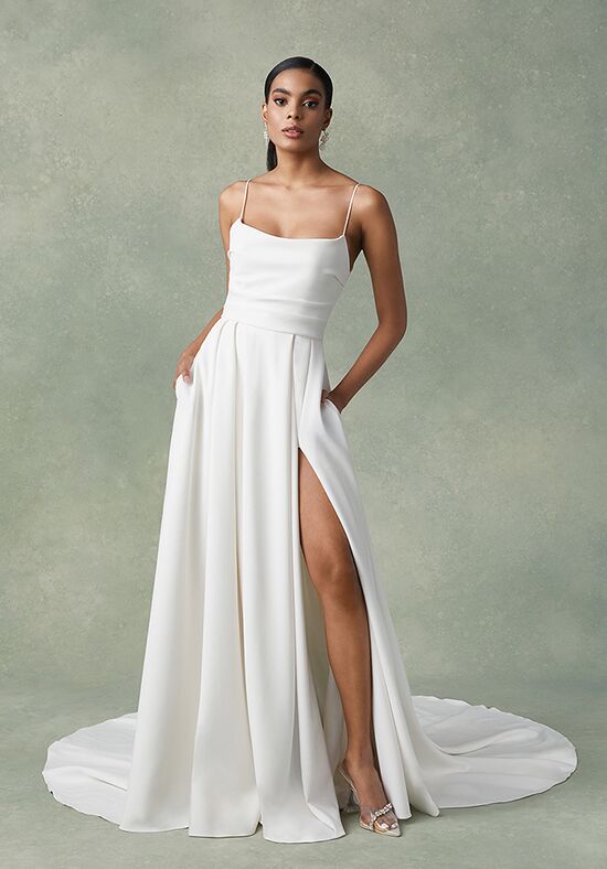 Justin Alexander Frankie A-Line Wedding Dress - 1