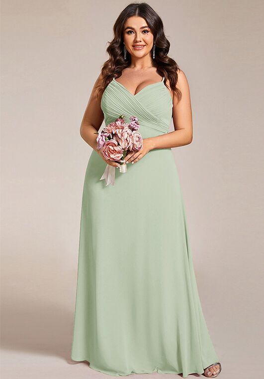 Ever-Pretty ES80026 V-Neck and Plunge Bridesmaid Dress - 4