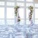 Green, Peach and Pink Wedding Arbor