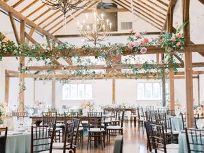 Romantic Barn Wedding Reception in Pennsylvania