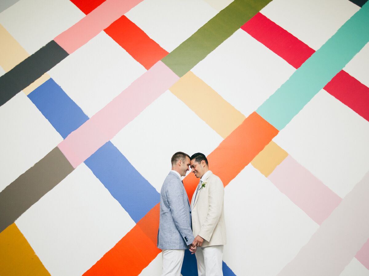 Same sex wedding cake topper