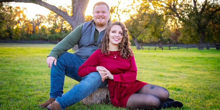 Zoe & David Home Page Banner