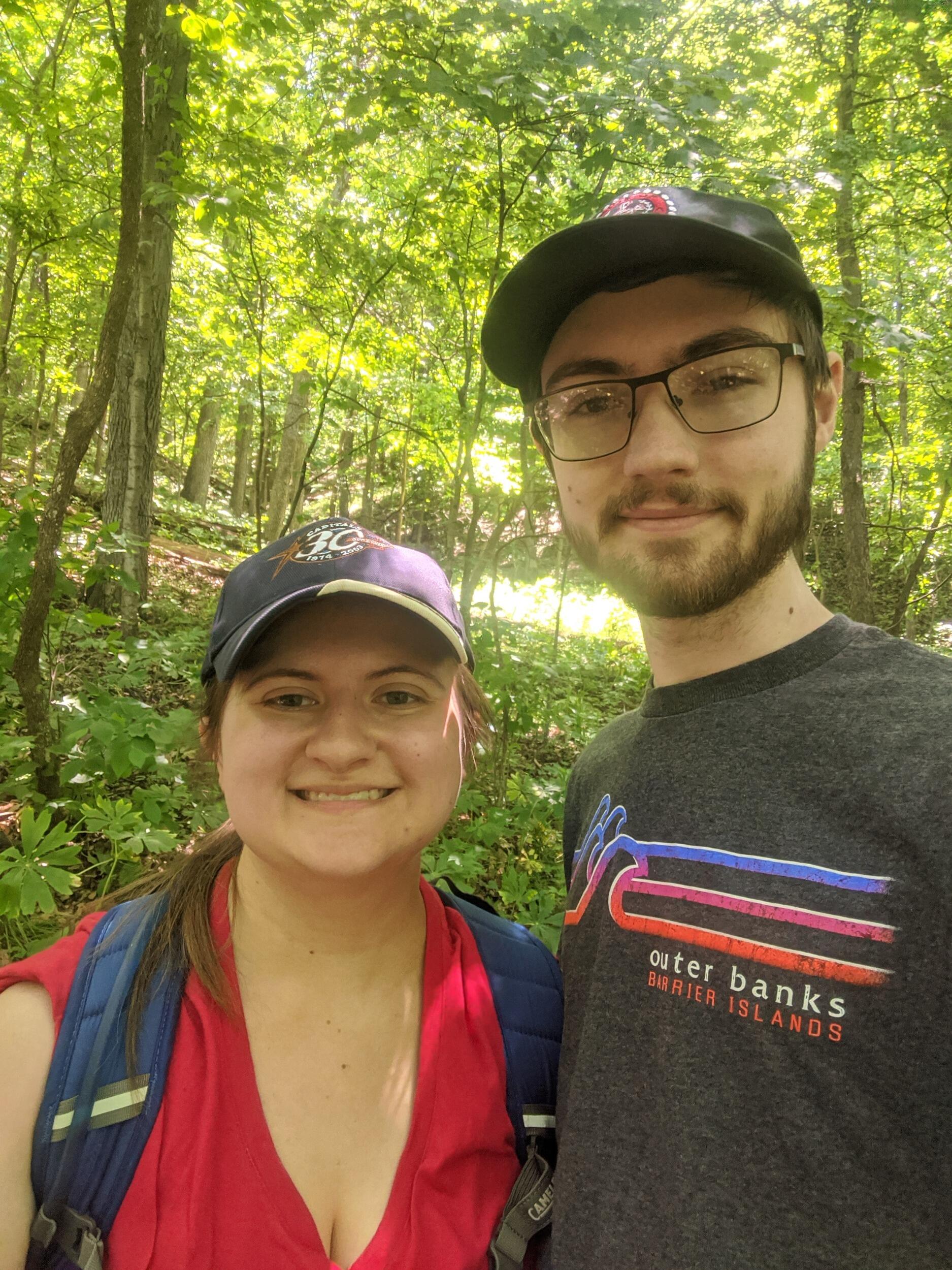 Hiking at Ledges!