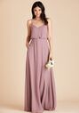 Birdy Grey Gwennie Dress in Dark Mauve V-Neck Bridesmaid Dress - thumbnail - 1