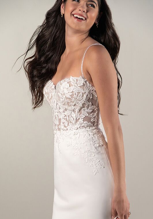 Stella York 8019 Fit-and-Flare Wedding Dress - 5