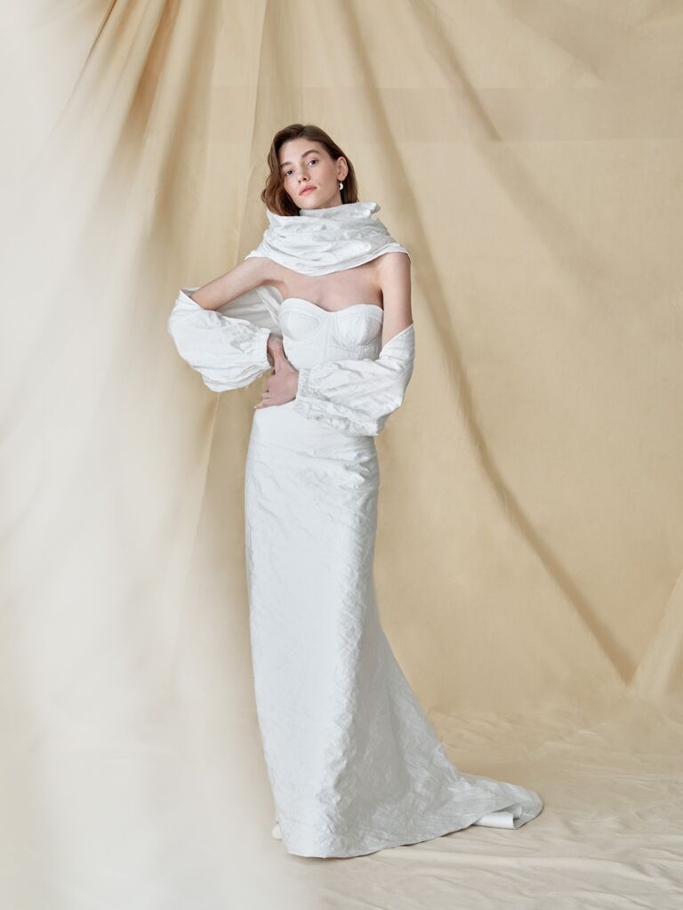 Avant-garde skirt and top set from Cortana. 
