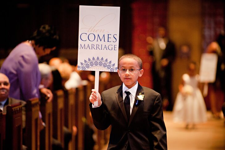 Ring Bearer Sign Ideas