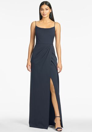Sachin & Babi Paulina Gown - Navy Scoop Bridesmaid Dress