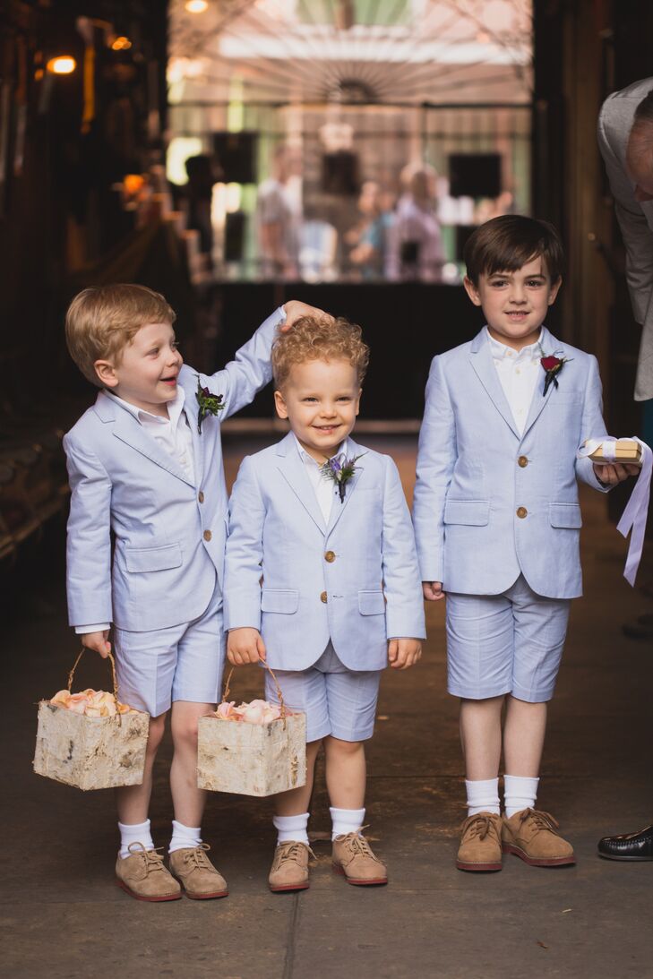 Tess and Bernard wanted an intimate wedding. "Our ceremony was much smaller than our wedding—only our immediate families and the friends who would have been in the wedding party if we'd had one,"  Tess says.