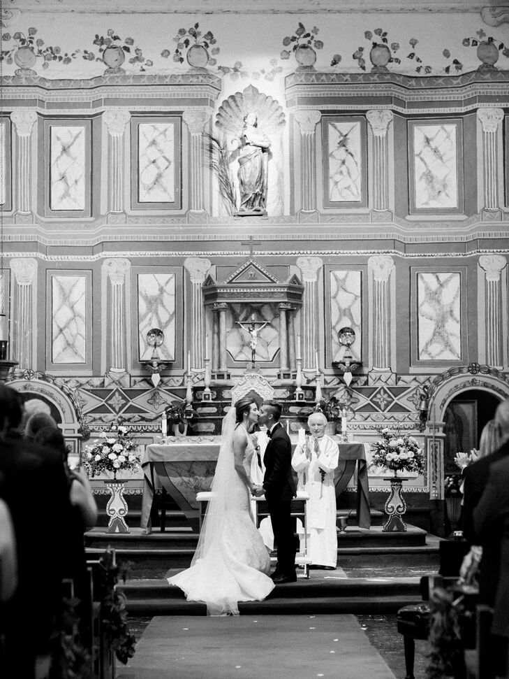 Traditional Ceremony at the Old Mission Santa Inés in Solvang, California
