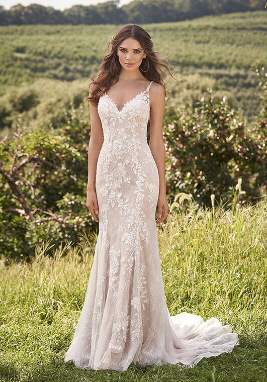 Lillian West 66131 Mermaid Wedding Dress - 4