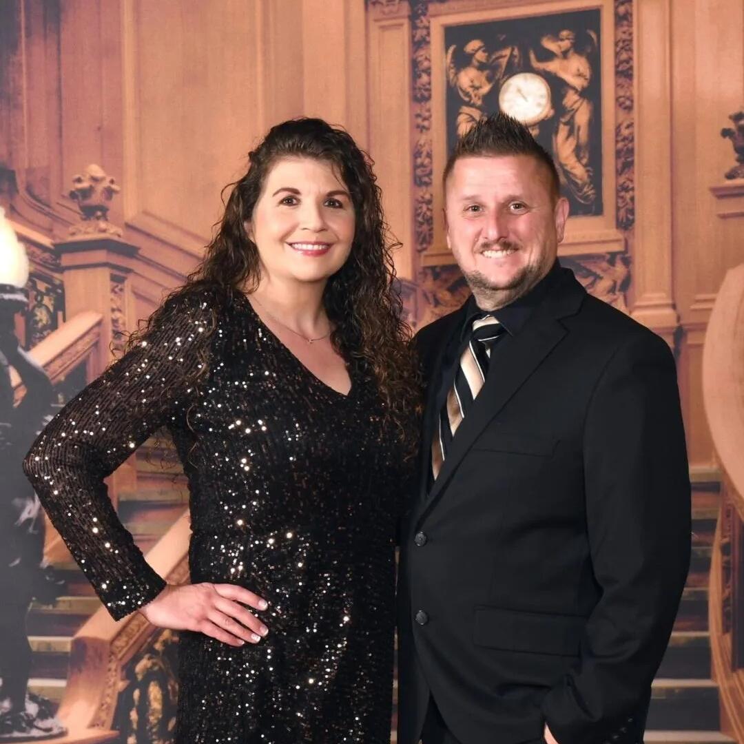 Best Man & his wife 