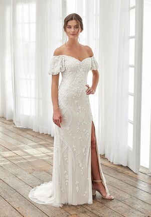 Adrianna Papell Platinum Destination 40405 Wedding Dress