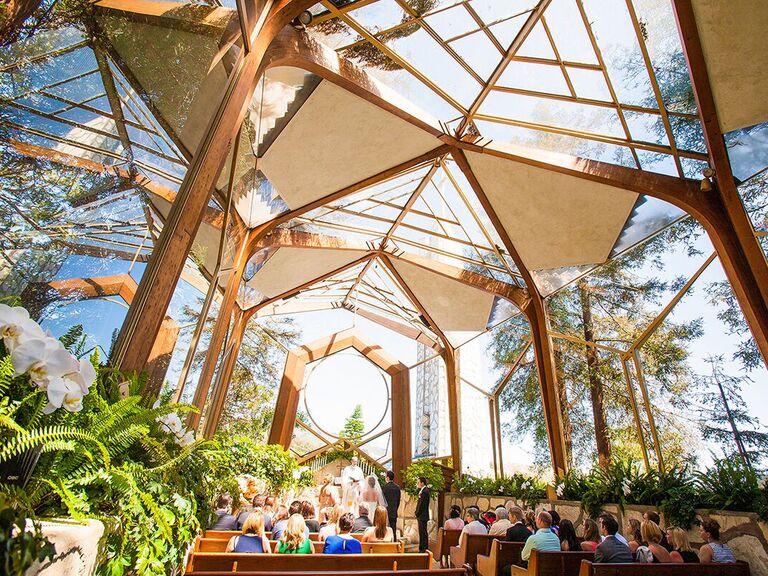 Church wedding venue in Rancho Palo Verdes, California.