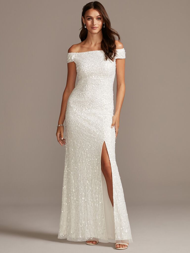 DB Studio off-the-shoulder dress