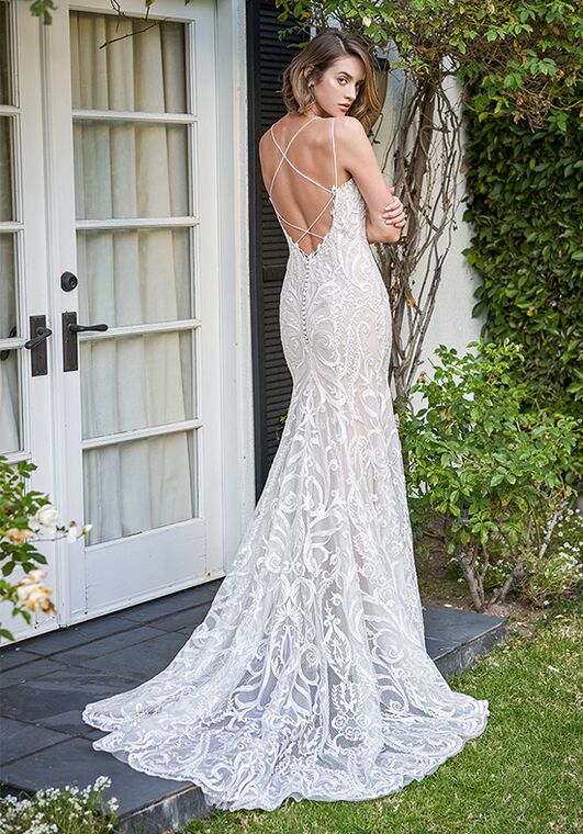 Jasmine Bridal F221059 Mermaid and Trumpet Wedding Dress - 4