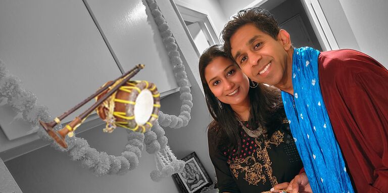 Luxmi & Rajesh Home Page Banner