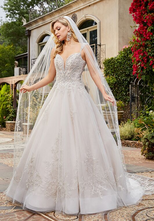 Casablanca Bridal 2398 McKenna Ball Gown Wedding Dress - 5