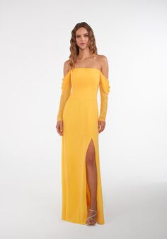 B2 Bridesmaids by Jasmine B283002 Off the Shoulder Bridesmaid Dress