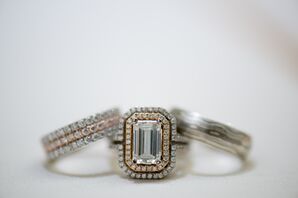 Mixed-Metal Engagement Ring