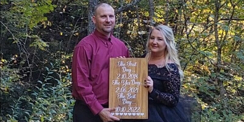 Mandy & Clay Home Page Banner