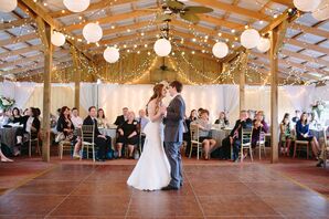 Ranch Wedding Reception First Dance