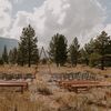 A Mountain Wedding With Retro 70s Touches at Mammoth Rock Brasserie in Mammoth Lakes, California