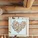 Michigan Birch Tree, Gold Love Decor