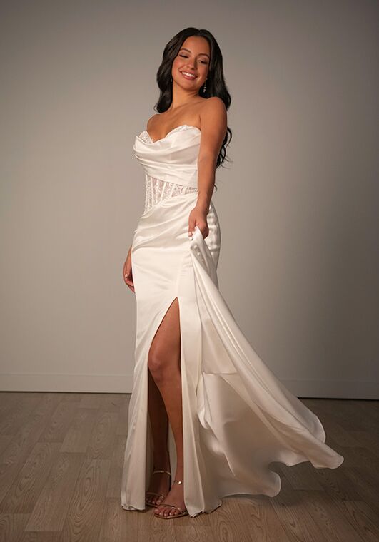Stella York SY8248 Column Wedding Dress - 6