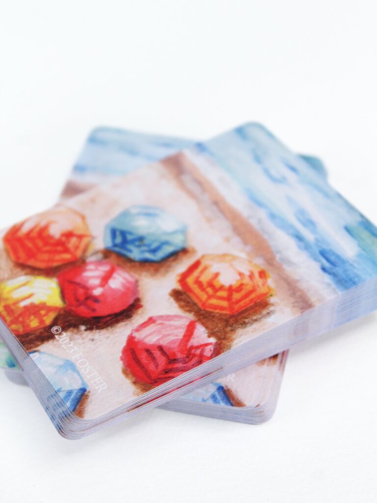 paper anniversary gifts card deck