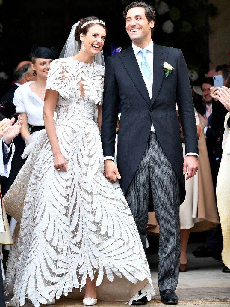 Countess Olympia von und zu Arco-Zinneberg's wedding dress
