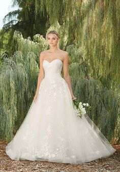 Casablanca Bridal 2267 Morning Glory Ball Gown Wedding Dress