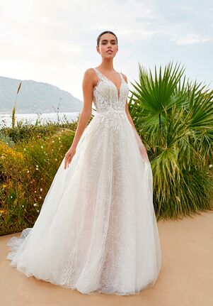 Demetrios 8141 A-Line Wedding Dress