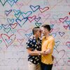 This Couple Rode Bikes Around Washington, DC, for Their Prewedding Engagement Photo Shoot
